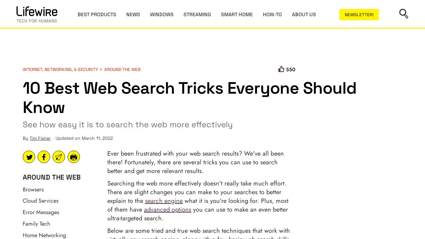 10 Best Web Search Tricks Everyone Should Know - Lifewire